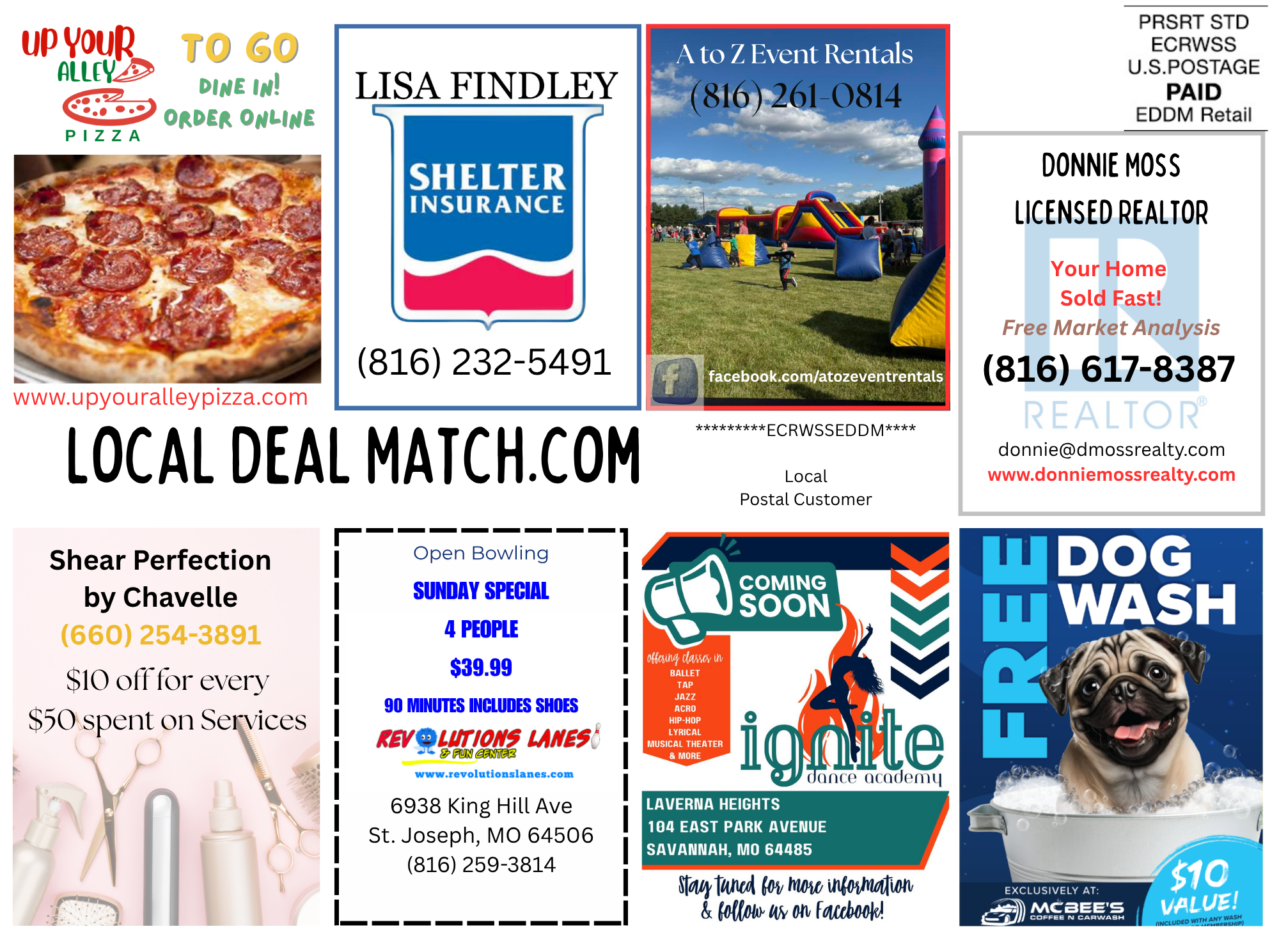 Sample 9x12 Ad Layout